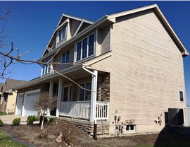 Siding Project in Ivy, IA by Midwest Construction