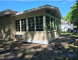 Sunrooms Project in Mason City, IA by Midwest Construction