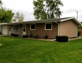 Siding Project in Forest City, IA by Midwest Construction