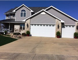 Siding Project in Winnebago Heights, IA by Midwest Construction