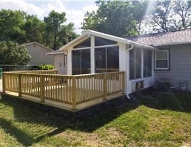 Sunroom Project Project in Ankeny, IA by Midwest Construction