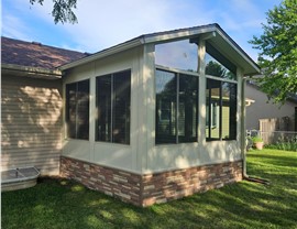 Sunrooms Project in Ames, IA by Midwest Construction