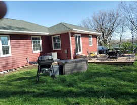 Seamless Gutters, Siding, Windows Project in Albion, IA by Midwest Construction