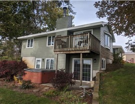 Siding Project in Prairie City, IA by Midwest Construction