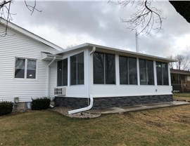 Sunrooms Project in Greenfield, IA by Midwest Construction