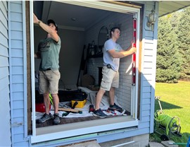 Patio Doors Project in Granger, IA by Midwest Construction