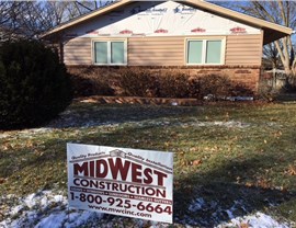 Siding Project in Des Moines, IA by Midwest Construction