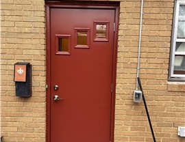 Doors Project in Des Moines, IA by Midwest Construction