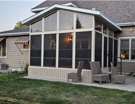 Sunrooms Project in Fort Dodge, IA by Midwest Construction