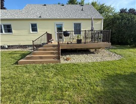 Decks Project in Garner, IA by Midwest Construction