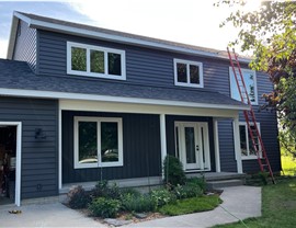 Siding Project in Clear Lake, IA by Midwest Construction