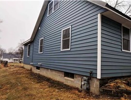 siding Project in Des Moines, Ia by Midwest Construction