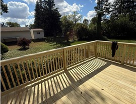 Decks Project in Thompson, IA by Midwest Construction