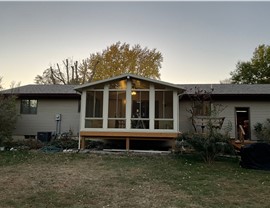 Sunrooms Project in Rockwell, IA by Midwest Construction