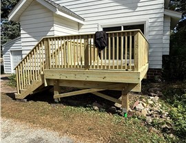 Decks Project in Thompson, IA by Midwest Construction
