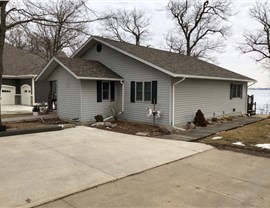 Siding Project in Clear Lake, IA by Midwest Construction