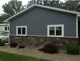 Siding Project in Fertile, IA by Midwest Construction