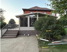 Sunrooms Project in Creston, IA by Midwest Construction