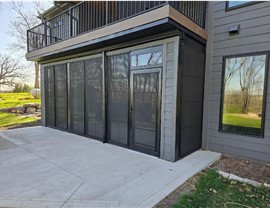 Sunrooms Project in Van Meter, IA by Midwest Construction