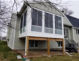 Sunroom Project Project in Ames, IA by Midwest Construction