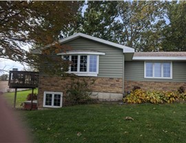 Siding Project in Prairie City, IA by Midwest Construction