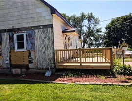 Siding Project in Berkley, IA by Midwest Construction