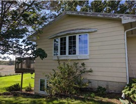 Siding Project in Prairie City, IA by Midwest Construction