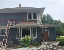 Siding Project in Orchard, IA by Midwest Construction