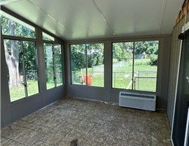 Sunrooms Project in Charles City, IA by Midwest Construction