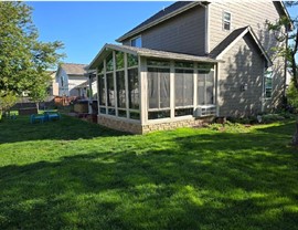 Sunrooms Project in Johnston, IA by Midwest Construction