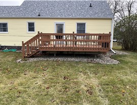 Decks Project in Garner, IA by Midwest Construction