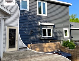 Siding Project in Clear Lake, IA by Midwest Construction