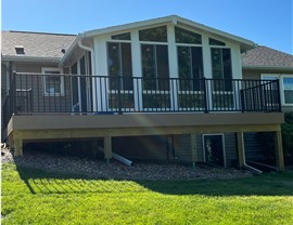 Sunrooms Project in Sully, IA by Midwest Construction