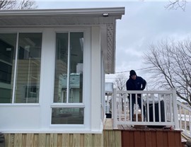 Sunrooms Project in Mason City, IA by Midwest Construction