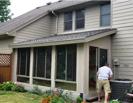 Sunroom Project Project in West Des Moines, IA by Midwest Construction