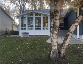 Sunrooms Project in Clear Lake, IA by Midwest Construction