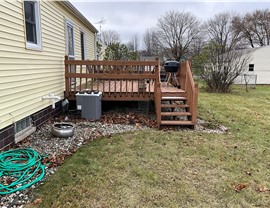 Decks Project in Garner, IA by Midwest Construction