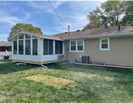 Sunrooms Project in Ankeny, IA by Midwest Construction