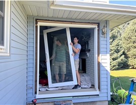 Patio Doors Project in Granger, IA by Midwest Construction