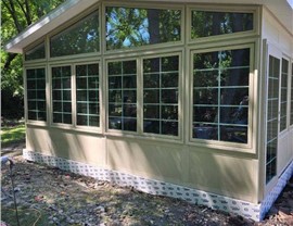 Sunrooms Project in Mason City, IA by Midwest Construction