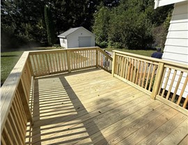 Decks Project in Thompson, IA by Midwest Construction