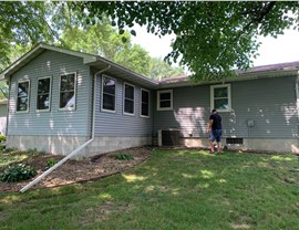 Siding Project in Manly, IA by Midwest Construction