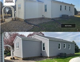 Siding, Windows Project in New Sharon, IA by Midwest Construction