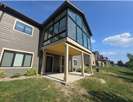 Decks, Sunrooms Project in Oskaloosa, IA by Midwest Construction