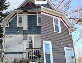 Siding Project in Osage, IA by Midwest Construction