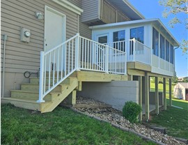 Sunrooms Project in Cumming, IA by Midwest Construction