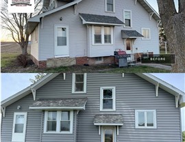 Siding Project in Leighton, IA by Midwest Construction