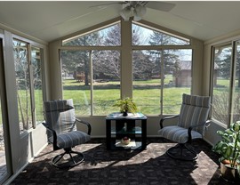 Sunrooms Project in Rockwell, IA by Midwest Construction