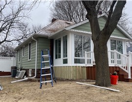 Sunrooms Project in Mason City, IA by Midwest Construction