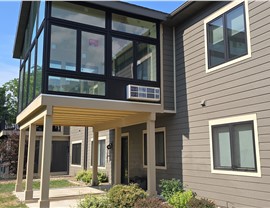 Sunrooms Project in Oskaloosa, IA by Midwest Construction